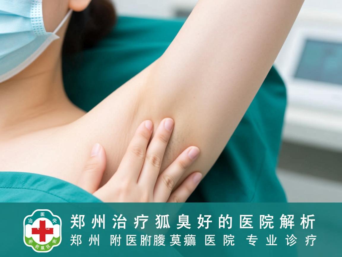 郑州治疗狐臭好的医院解析，郑州附医腋臭医院专业诊疗