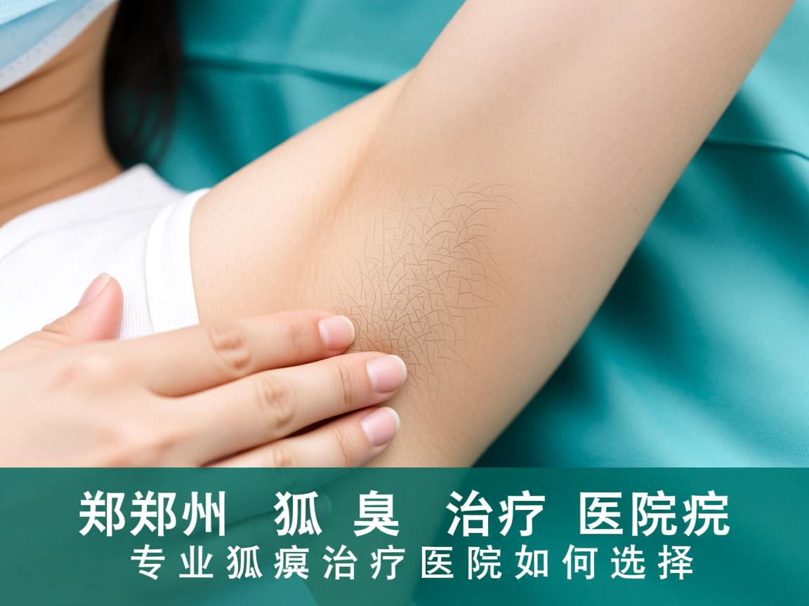郑州狐臭治疗医院解析，专业狐臭治疗医院如何选择