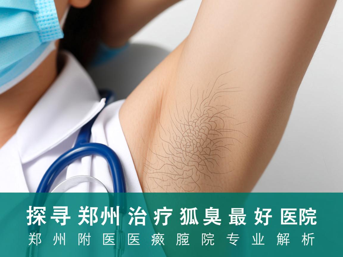 探寻郑州治疗狐臭最好医院，郑州附医腋臭医院专业解析