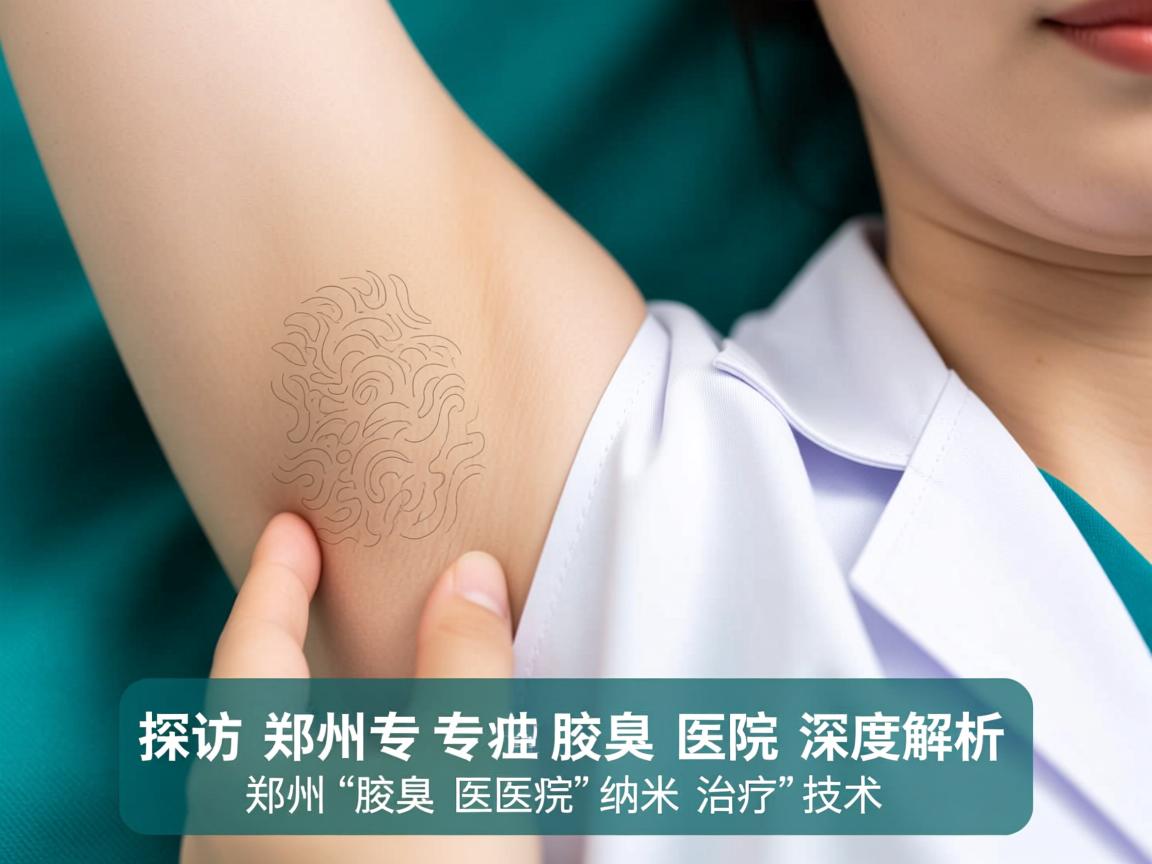 探访郑州专业腋臭医院，深度解析郑州腋臭医院的纳米治疗技术