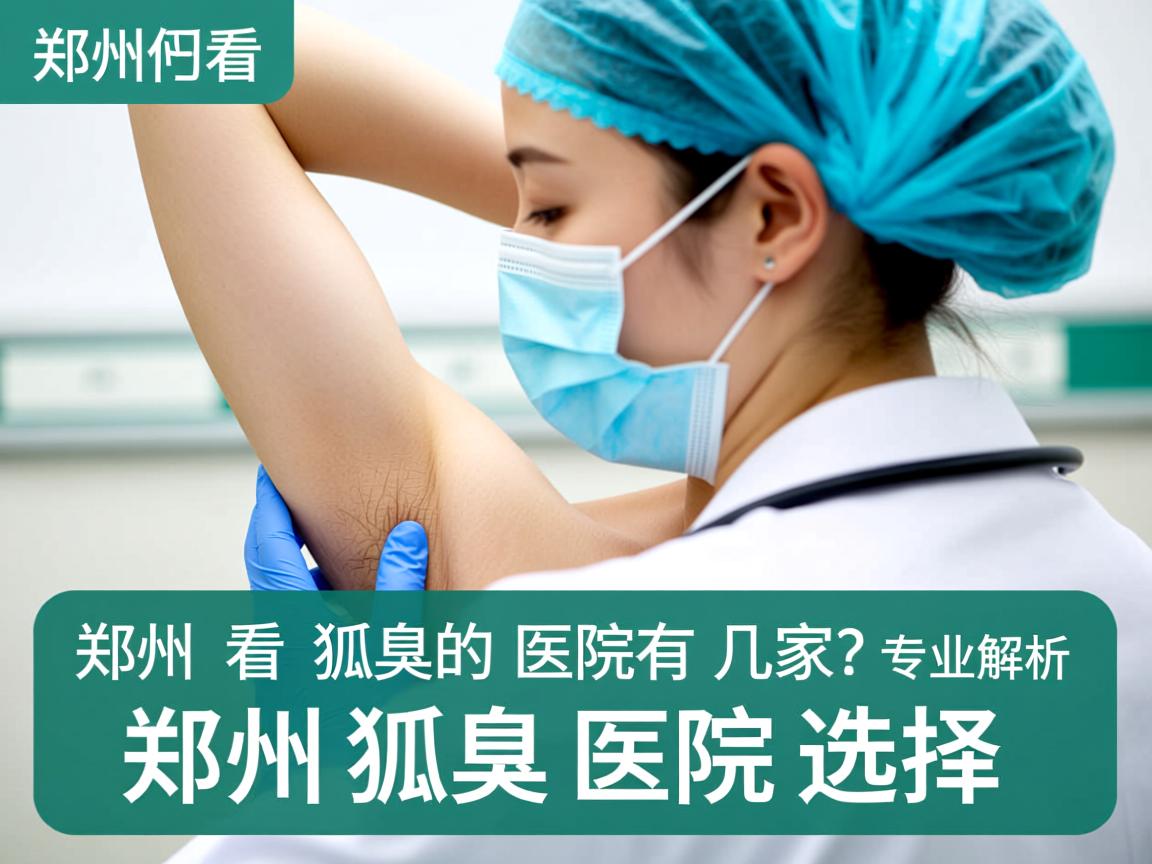 郑州看狐臭的医院有几家？专业解析郑州狐臭医院选择