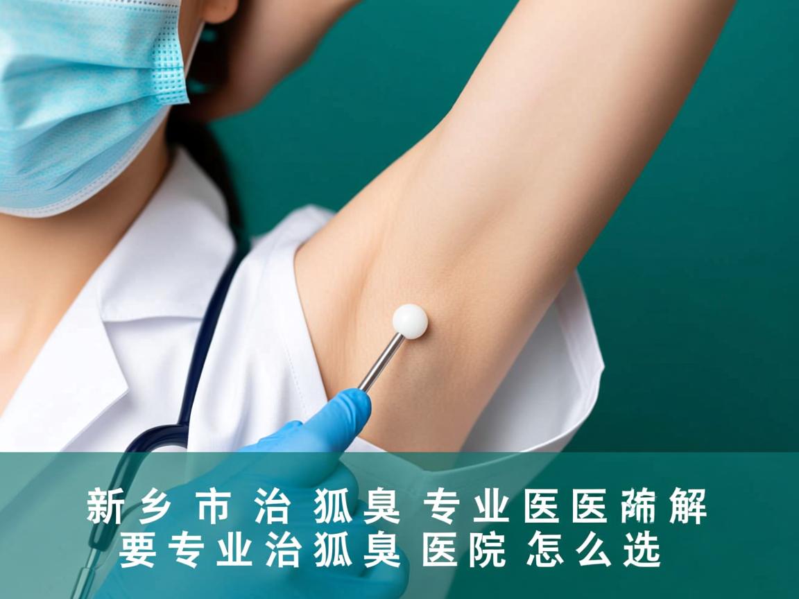 新乡市治狐臭专业医院解析，专业治狐臭医院怎么选
