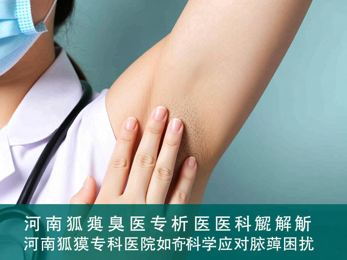 河南狐臭专科医院解析，河南狐臭专科医院如何科学应对腋臭困扰