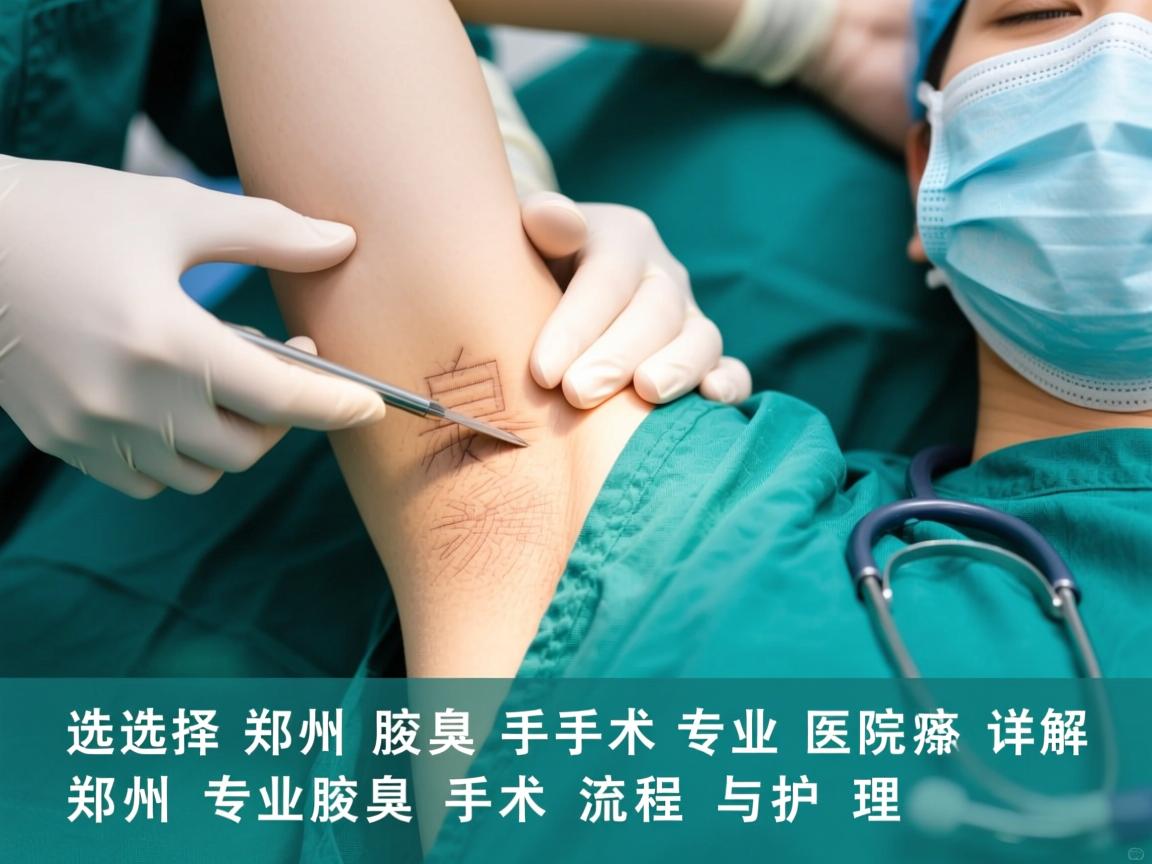 选择郑州腋臭手术专业医院，详解郑州专业腋臭手术流程与护理