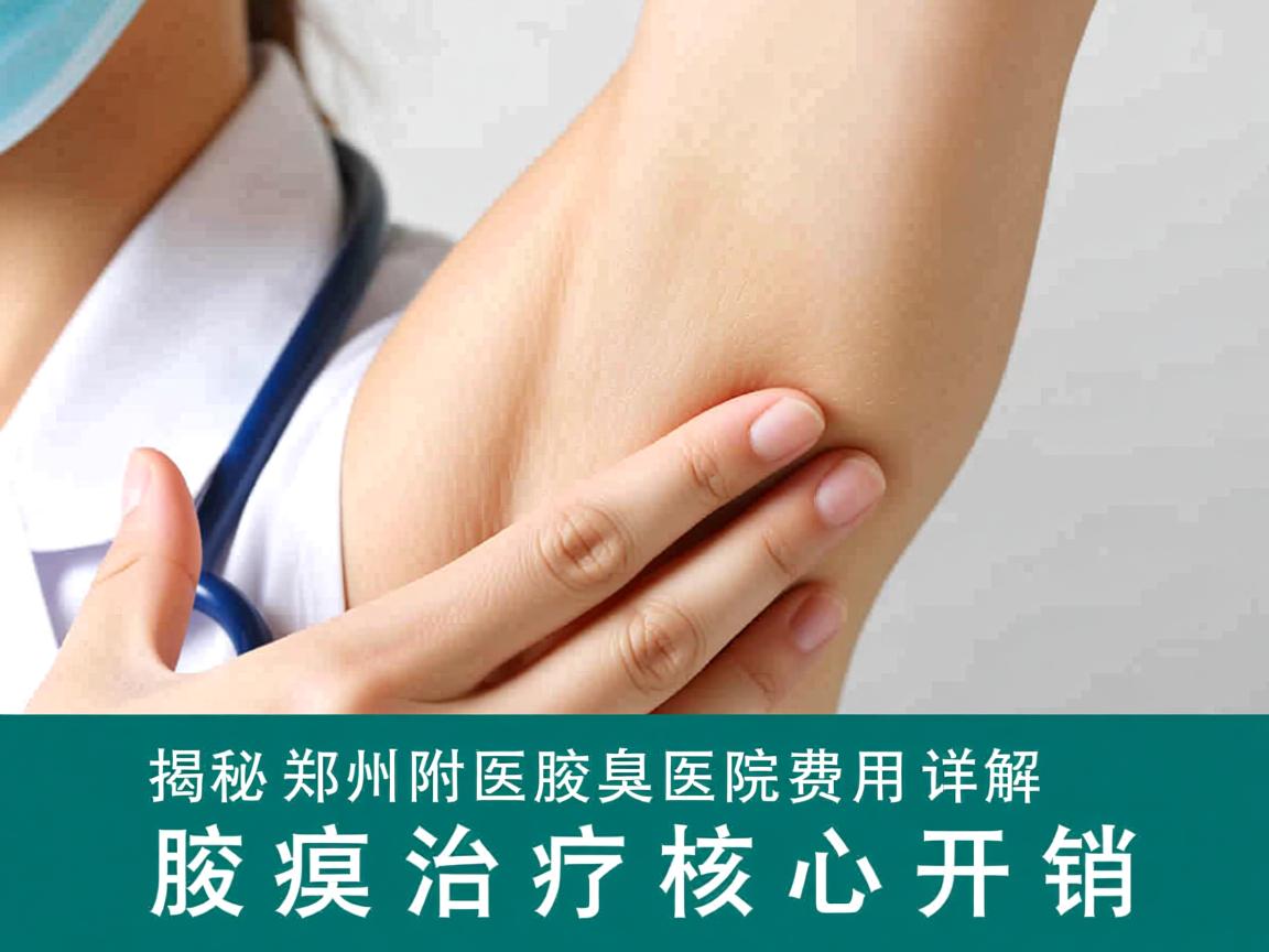 揭秘郑州附医腋臭医院费用 详解腋臭治疗核心开销