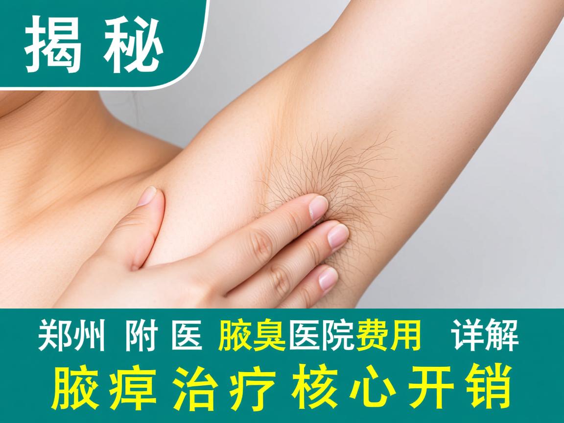 揭秘郑州附医腋臭医院费用 详解腋臭治疗核心开销