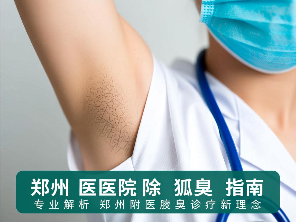 郑州医院除狐臭指南，专业解析郑州附医腋臭诊疗新理念