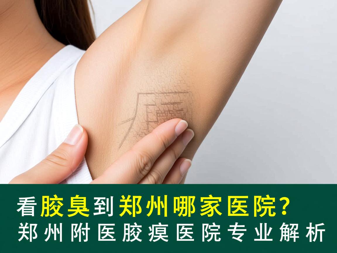 看腋臭到郑州哪家医院？郑州附医腋臭医院专业解析