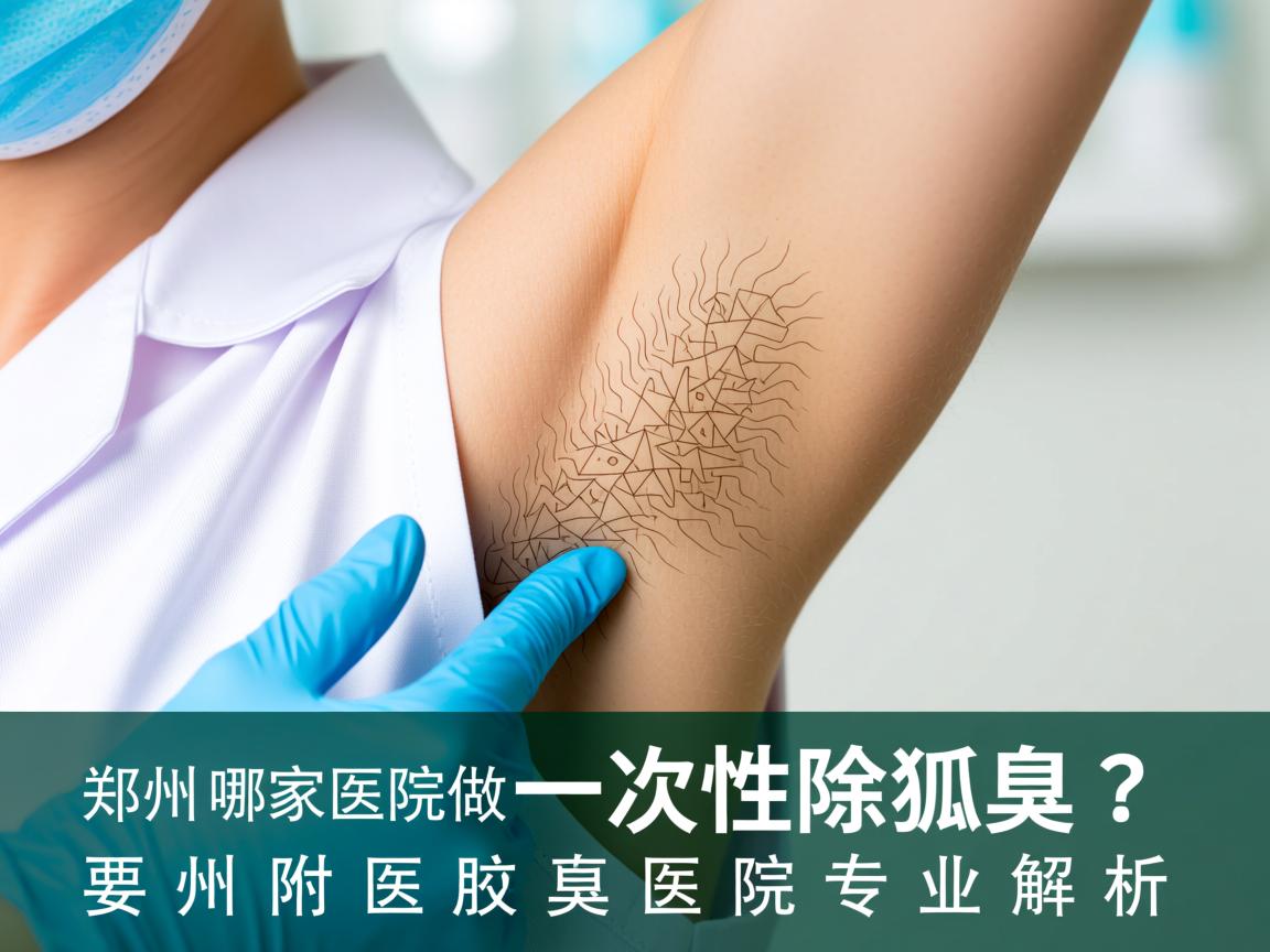 郑州哪家医院做一次性除狐臭？郑州附医腋臭医院专业解析