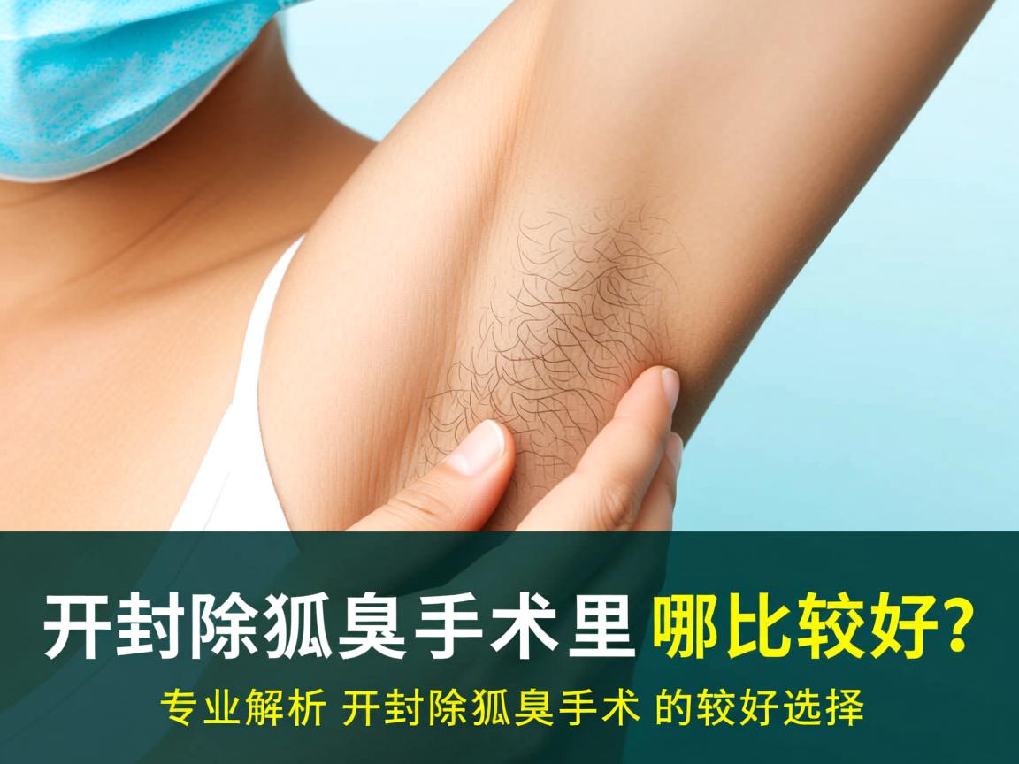 开封除狐臭手术哪里比较好？专业解析开封除狐臭手术的较好选择