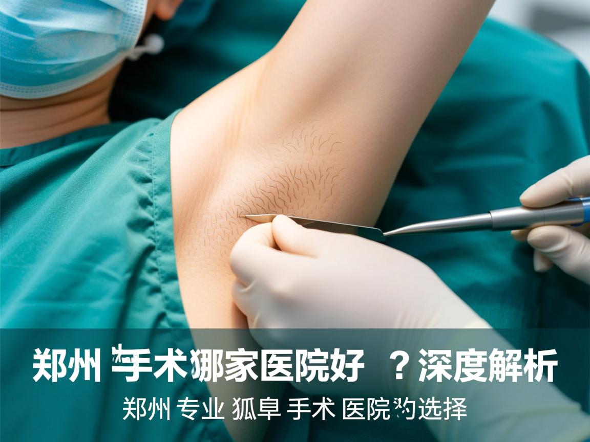 郑州狐臭手术哪家医院好？深度解析郑州专业狐臭手术医院的选择