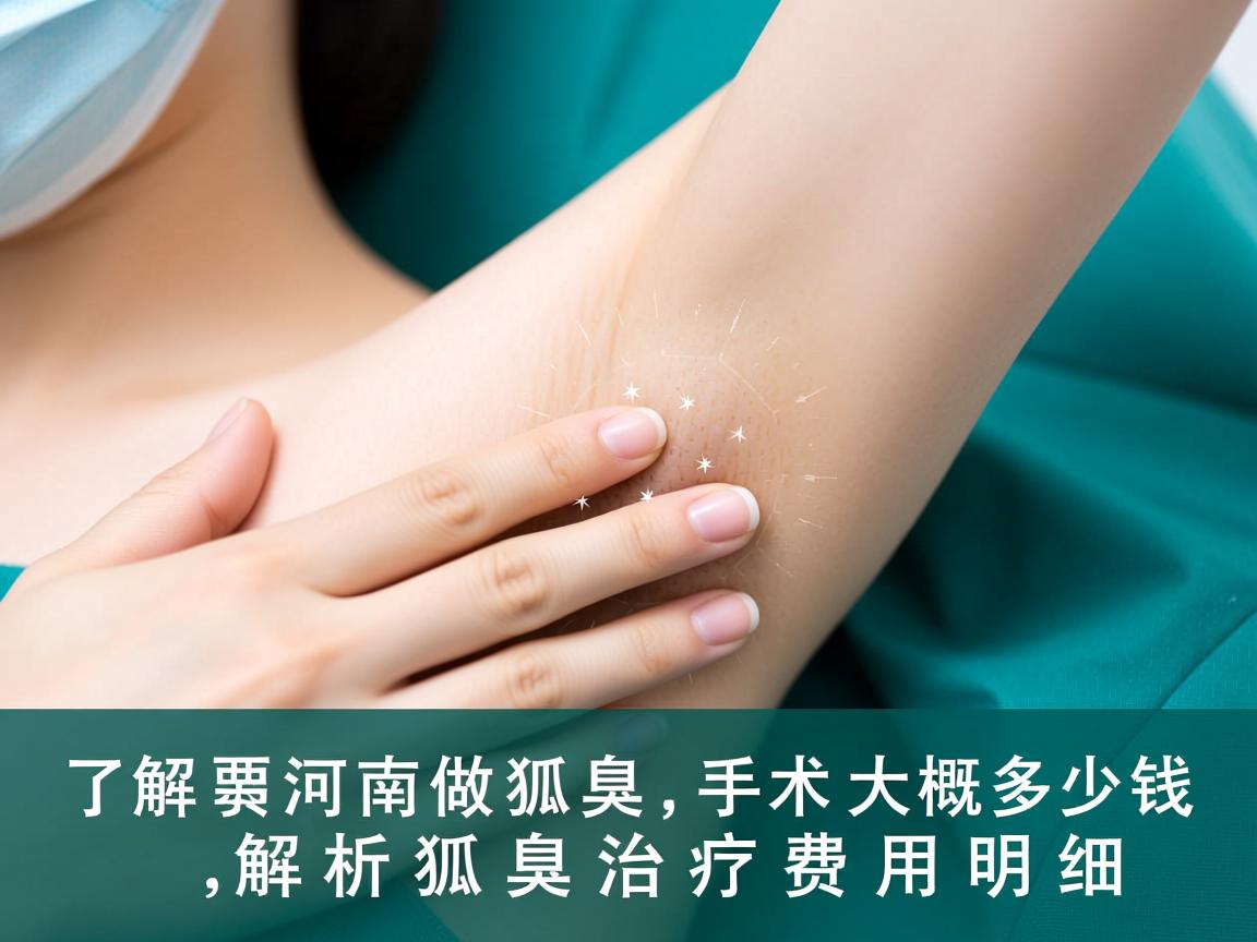了解河南做狐臭手术大概多少钱，解析狐臭治疗费用明细