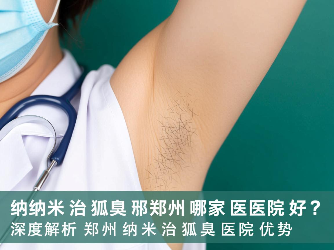 纳米治狐臭郑州哪家医院好？深度解析郑州纳米治狐臭医院优势