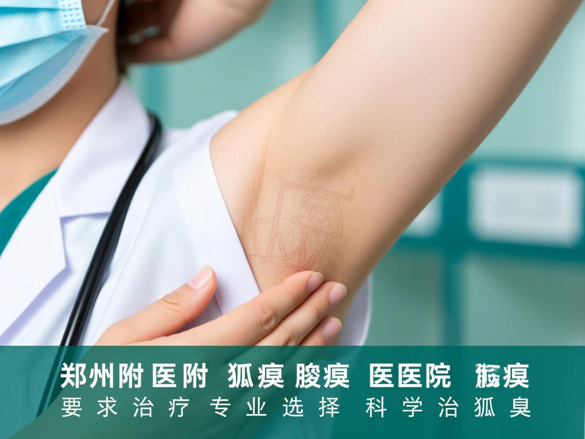 郑州附医腋臭医院解析狐臭治疗 专业选择科学治狐臭