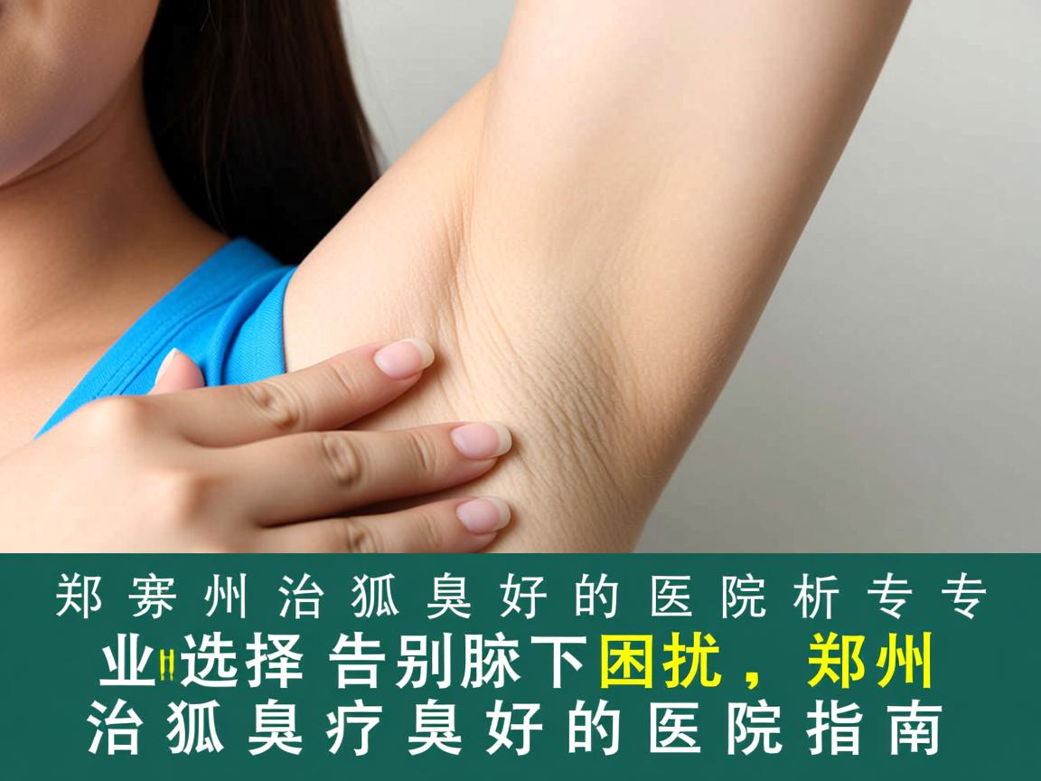 郑州治狐臭好的医院解析，专业选择告别腋下困扰，郑州治狐臭好的医院指南