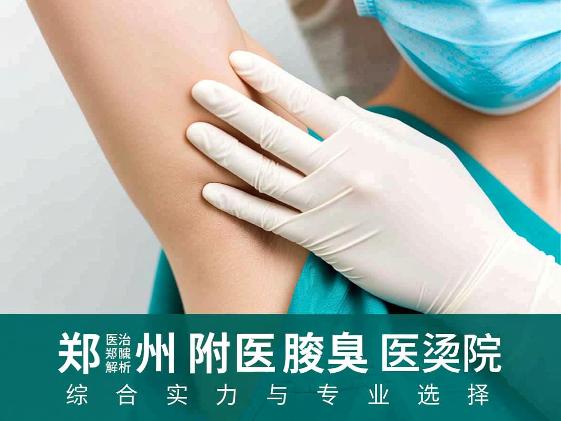 郑州附医腋臭医院解析，郑州治狐臭最佳医院的综合实力与专业选择