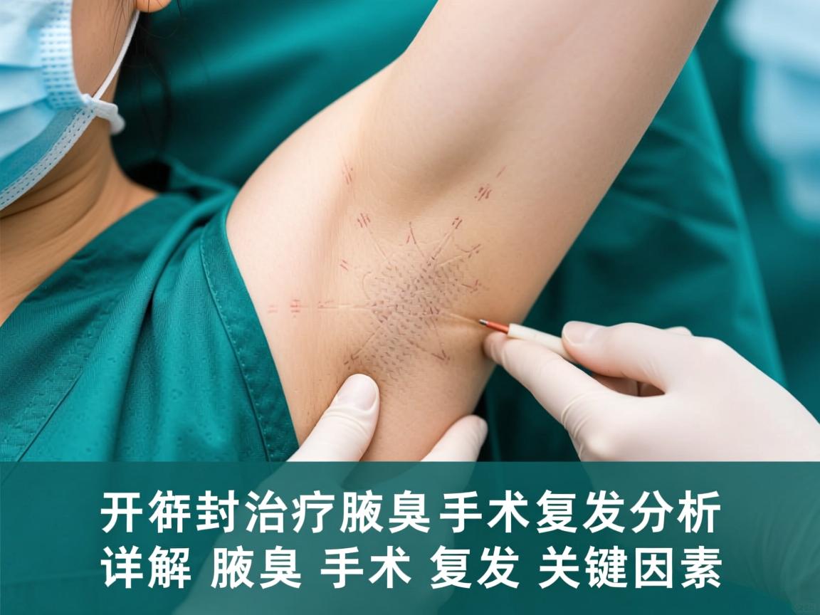 开封治疗腋臭手术复发分析，详解腋臭手术复发关键因素