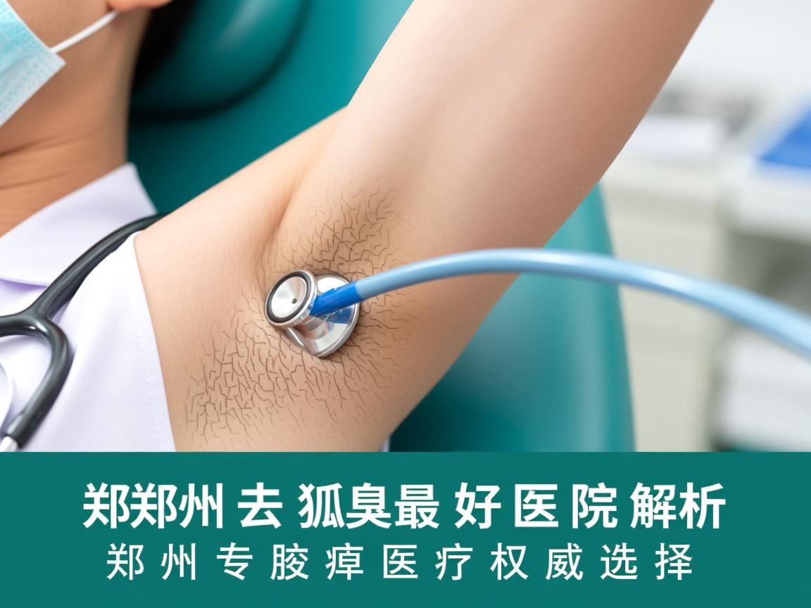 郑州去狐臭最好医院解析，郑州专业腋臭医疗的权威选择