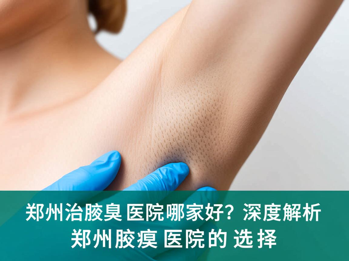 郑州治腋臭医院哪家好？深度解析郑州腋臭医院的选择
