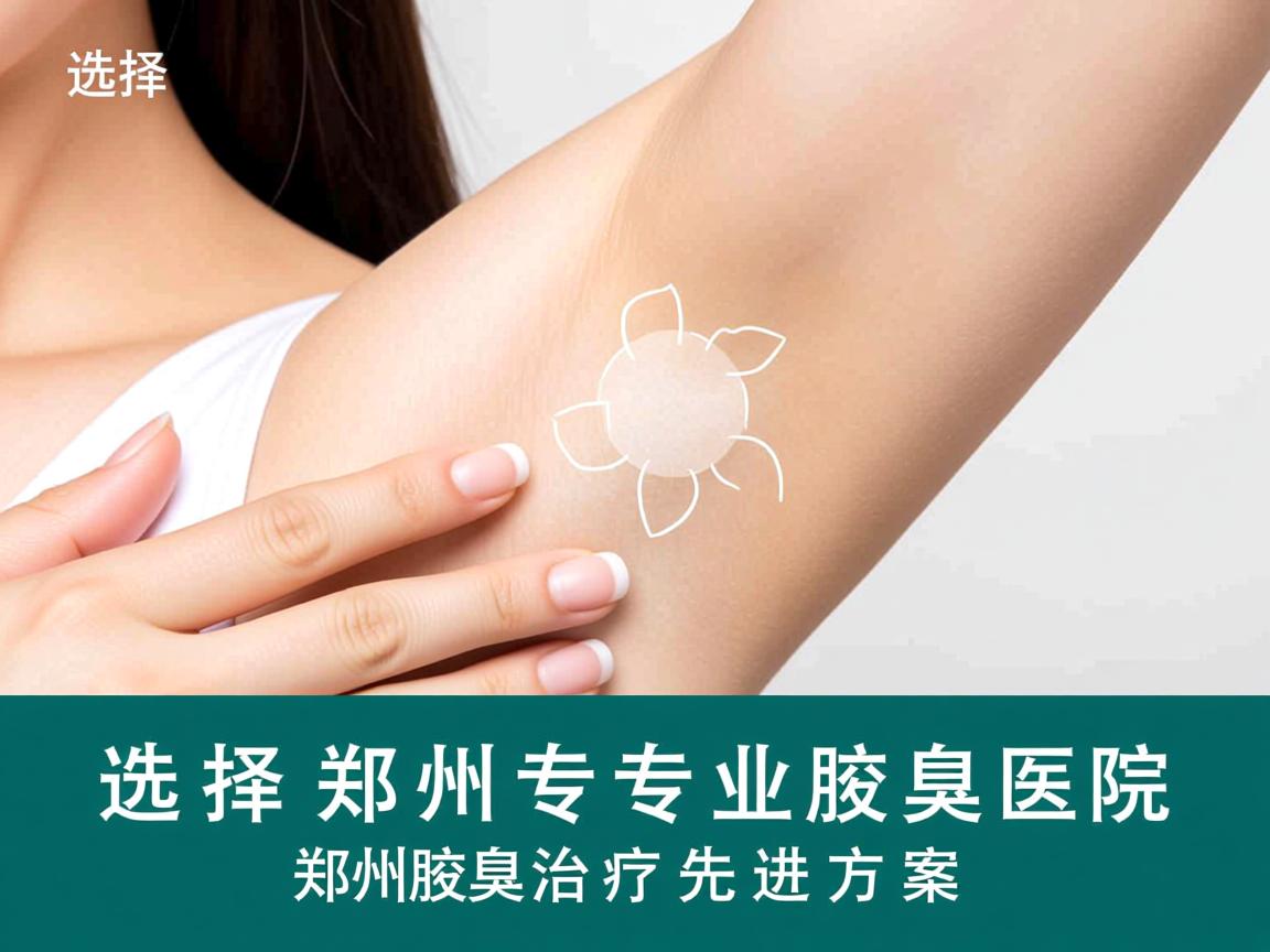 选择郑州专业腋臭医院，解析郑州腋臭治疗的先进方案
