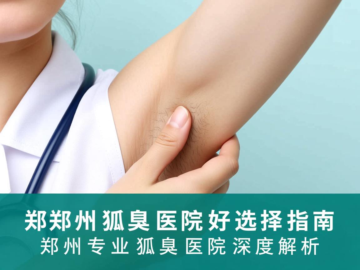 郑州狐臭医院好选择指南，郑州专业狐臭医院深度解析