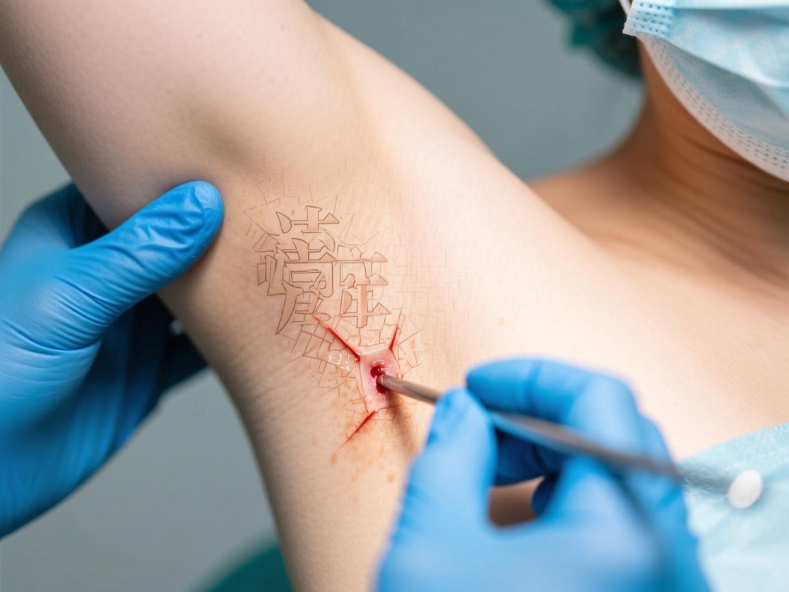 腋臭微创手术清除腋臭，专业解析微创清除全过程