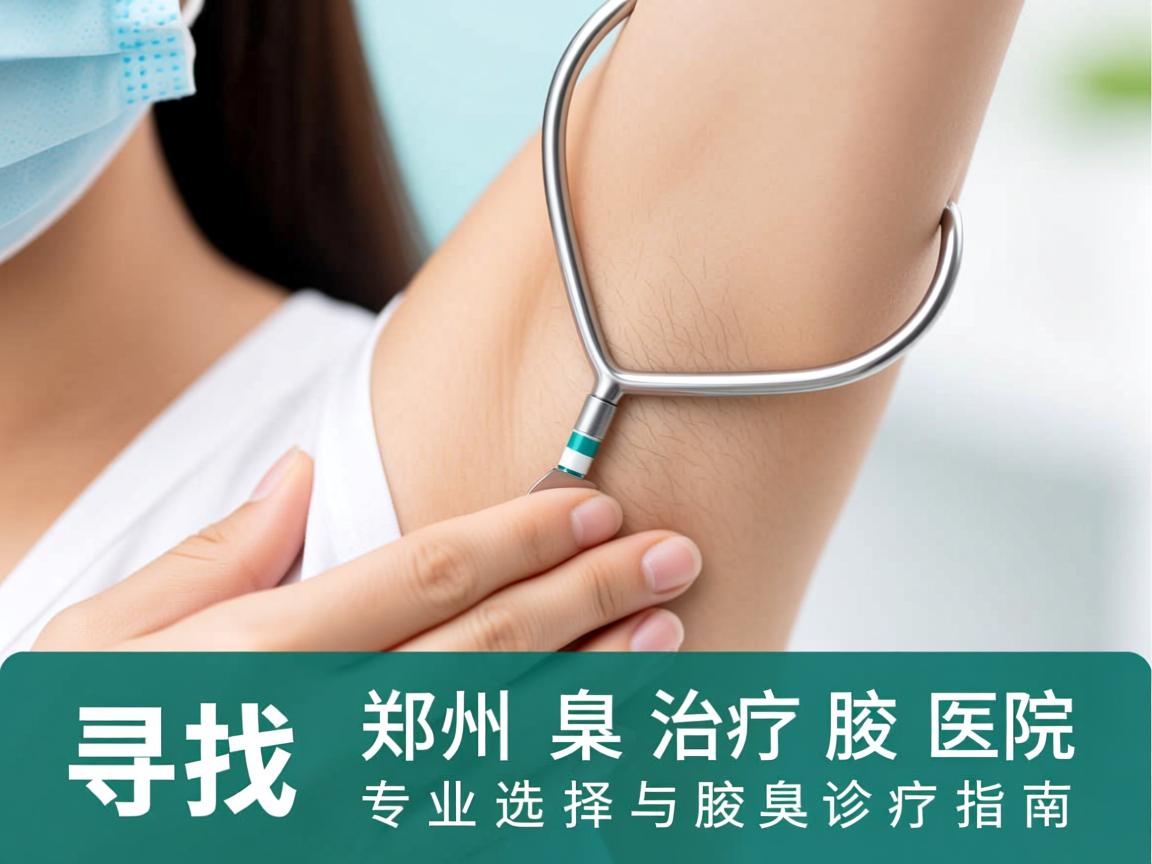 寻找郑州腋臭治疗医院，专业选择与腋臭诊疗指南