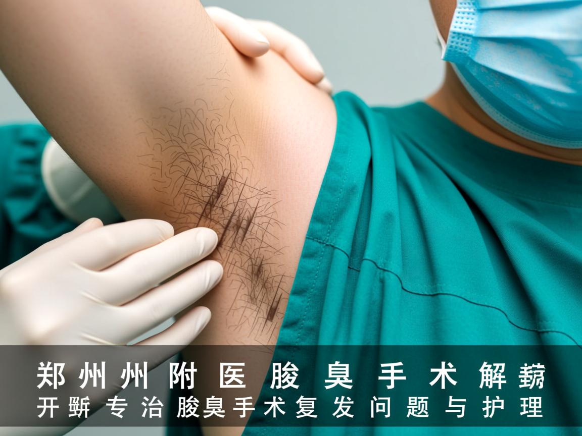 郑州附医腋臭手术，专业解析开封治腋臭手术复发问题与护理