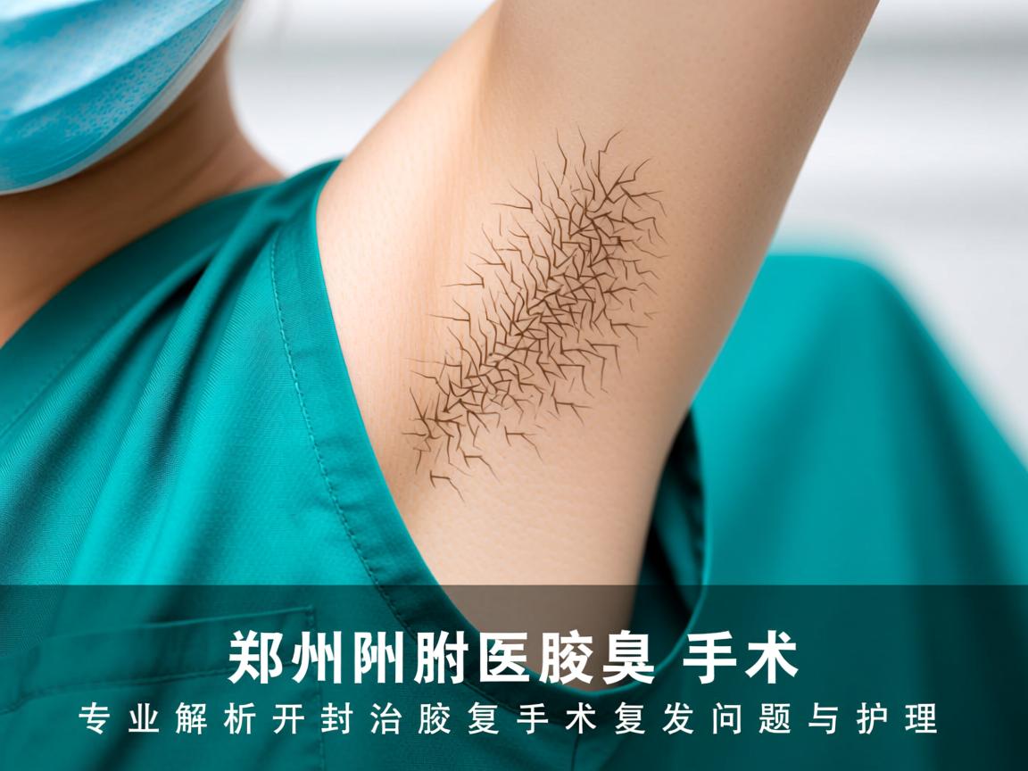 郑州附医腋臭手术，专业解析开封治腋臭手术复发问题与护理