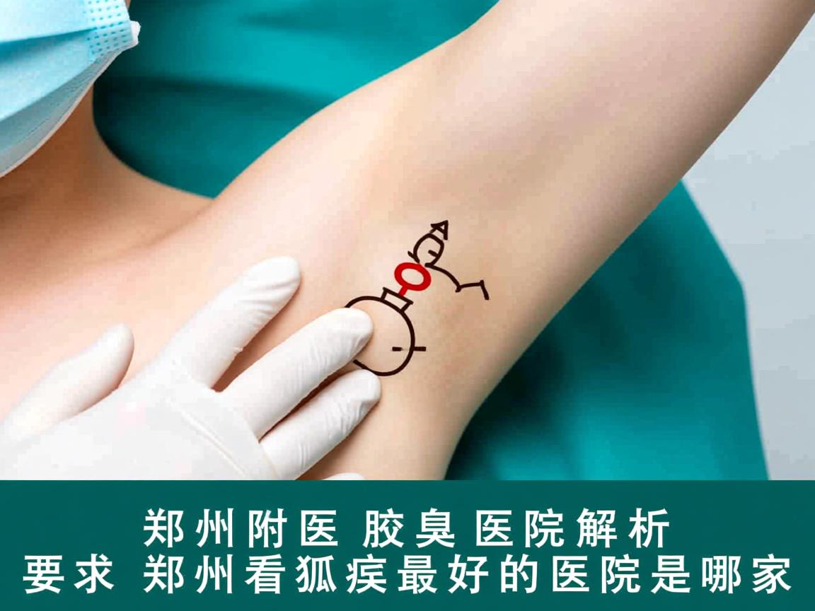郑州附医腋臭医院解析，郑州看狐臭最好的医院是哪家