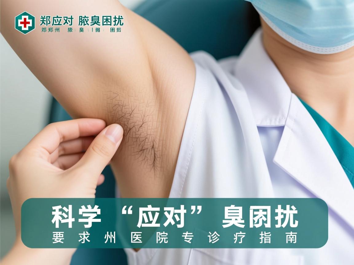 科学应对腋臭困扰，郑州腋臭医院专业诊疗指南