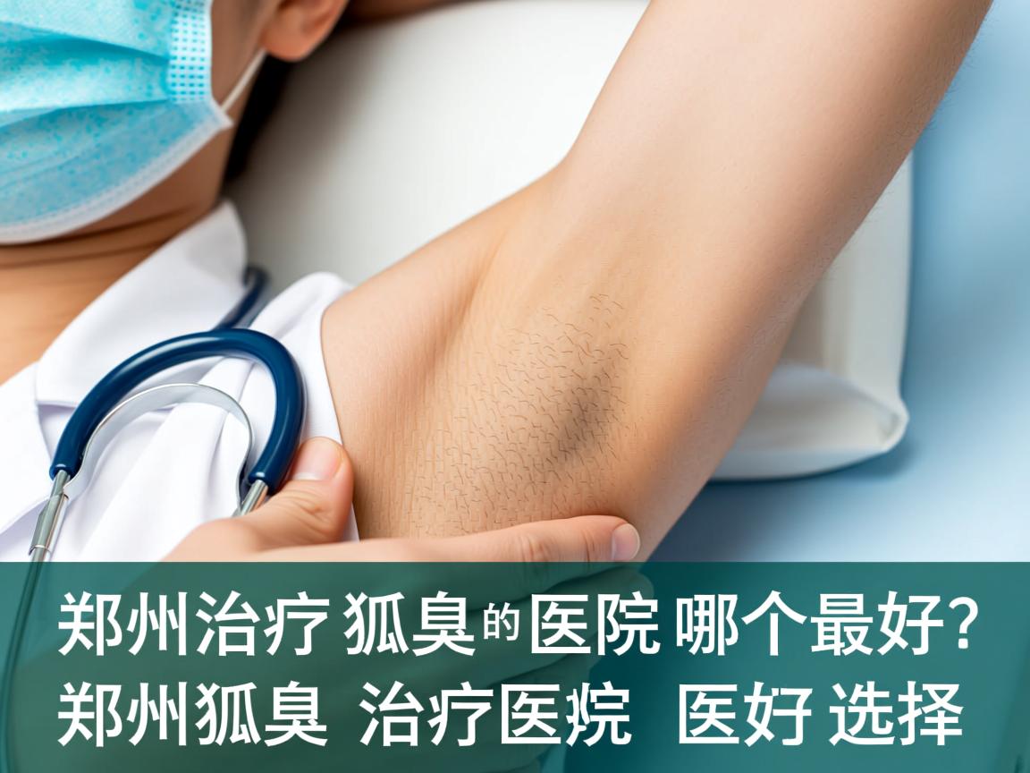 郑州治疗狐臭的医院哪个最好？深度解析郑州狐臭治疗医院的选择