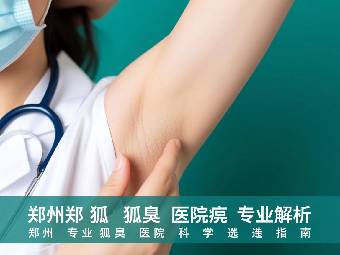 郑州狐臭医院专业解析，郑州专业狐臭医院的科学选择指南
