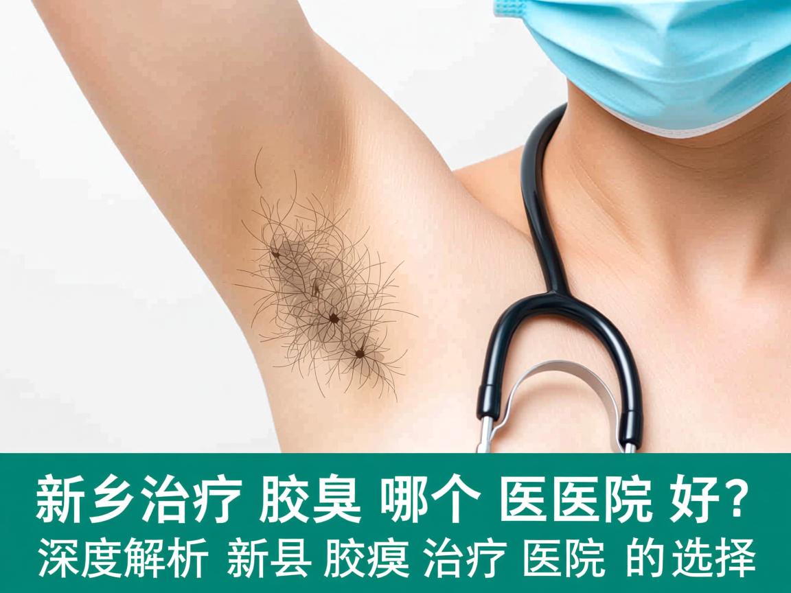 新乡治疗腋臭哪个医院好？深度解析新乡腋臭治疗医院的选择