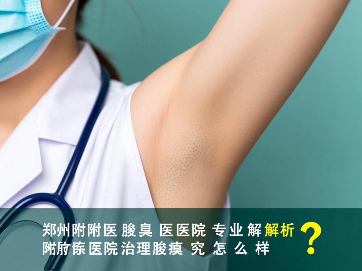 郑州附医腋臭医院专业解析，郑州附医医院治理腋臭究竟怎么样？