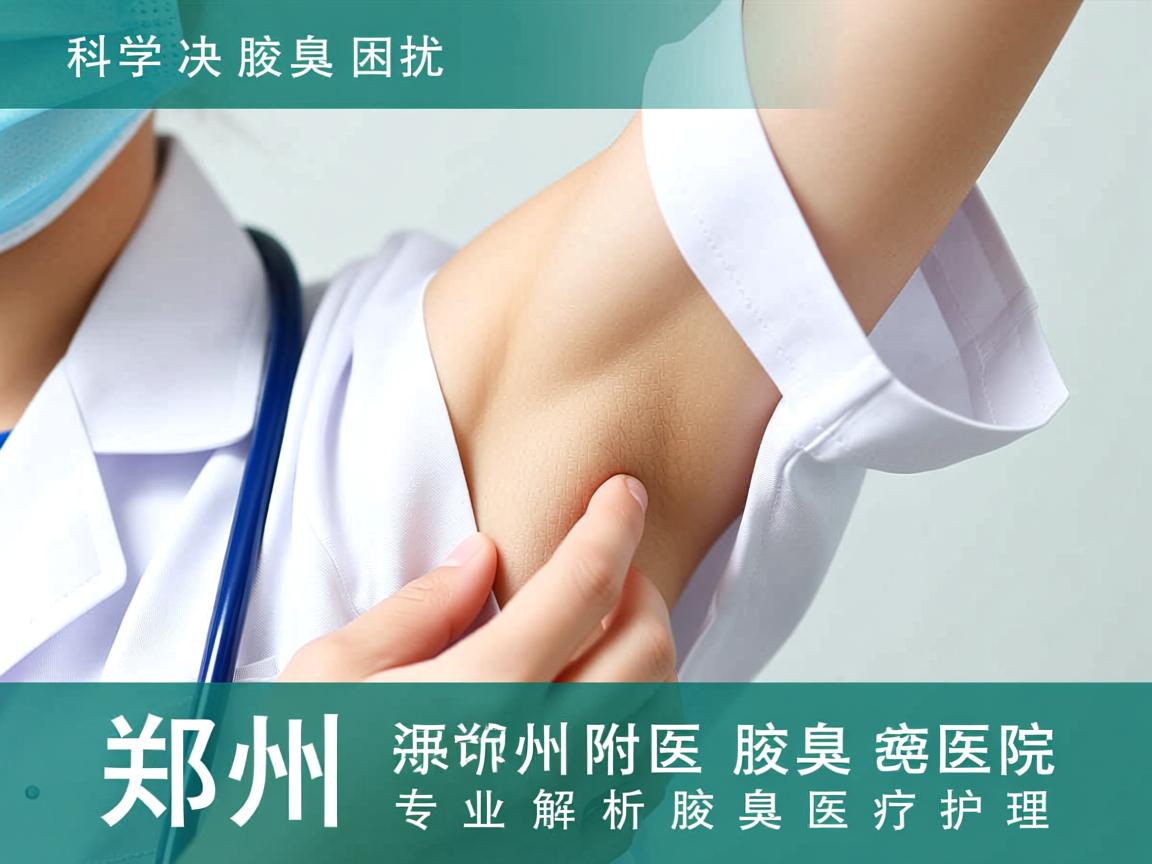 科学解决腋臭困扰，郑州附医腋臭医院专业解析腋臭医疗护理