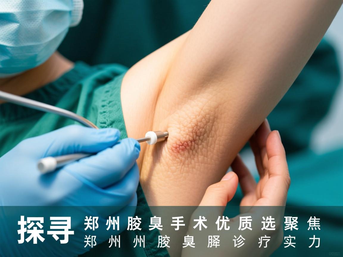 探寻郑州腋臭手术优质选择，聚焦郑州腋臭诊疗实力