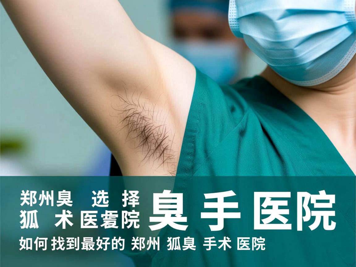 郑州狐臭手术医院选择指南，如何找到最好的郑州狐臭手术医院