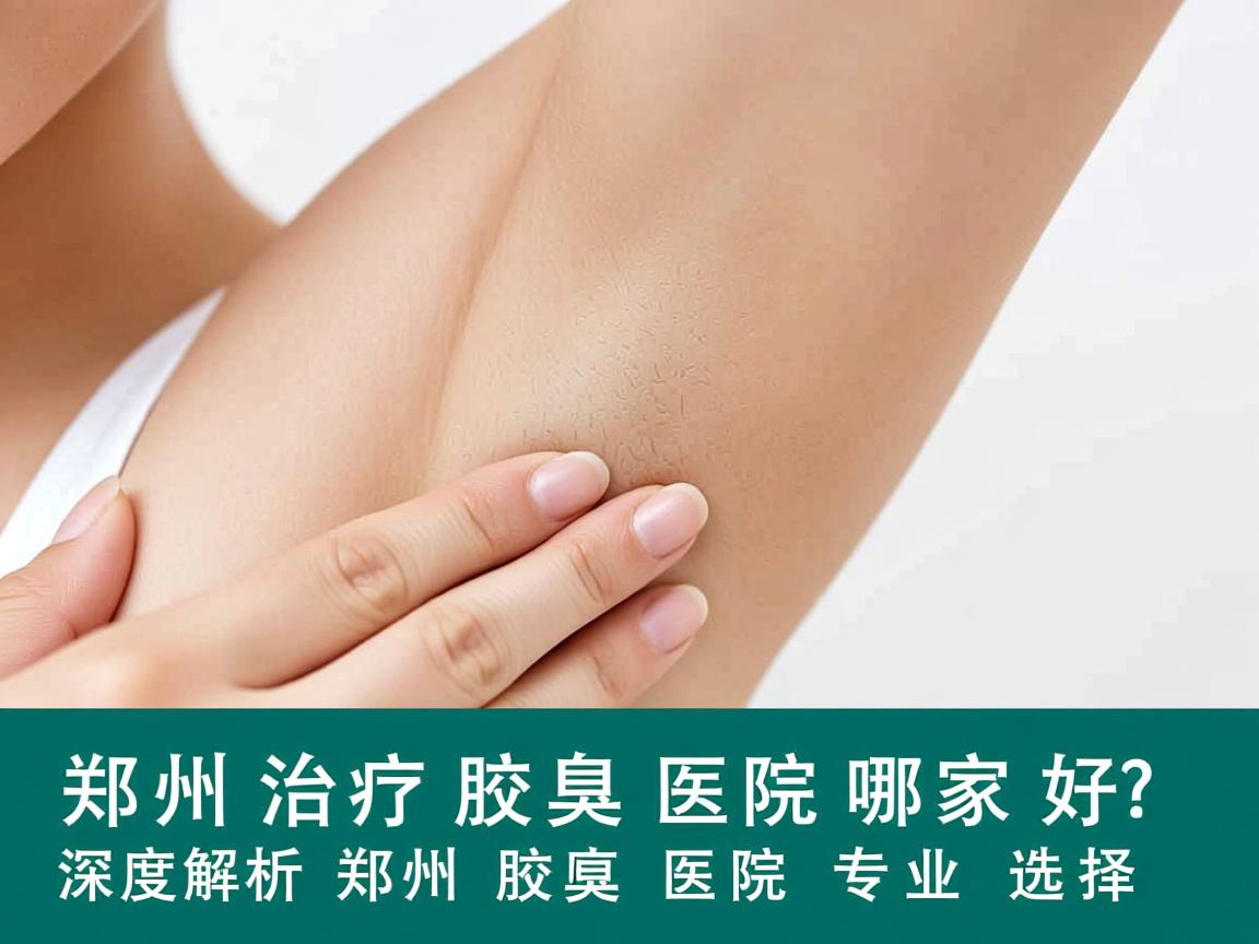 郑州治疗腋臭医院哪家好？深度解析郑州腋臭医院的专业选择