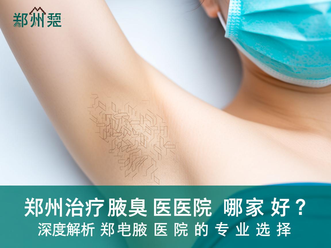 郑州治疗腋臭医院哪家好？深度解析郑州腋臭医院的专业选择