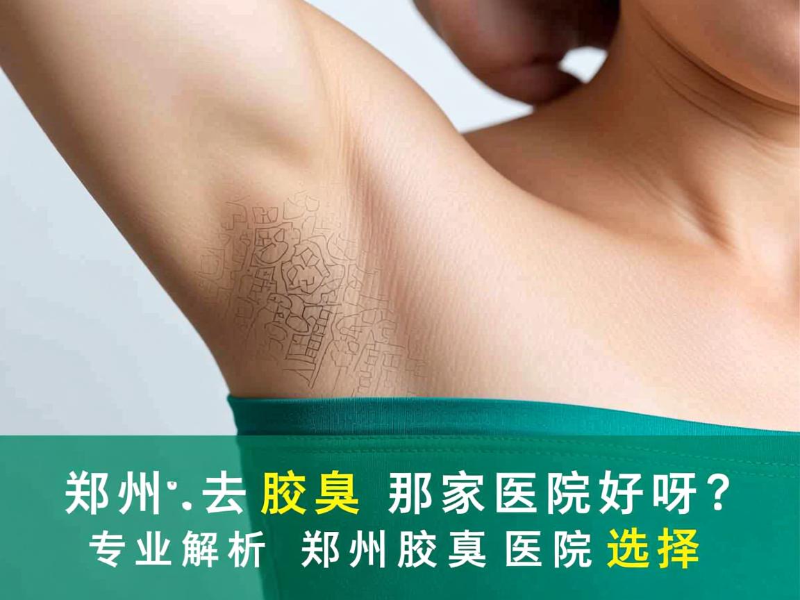 郑州去腋臭那家医院好呀？专业解析郑州腋臭医院的选择