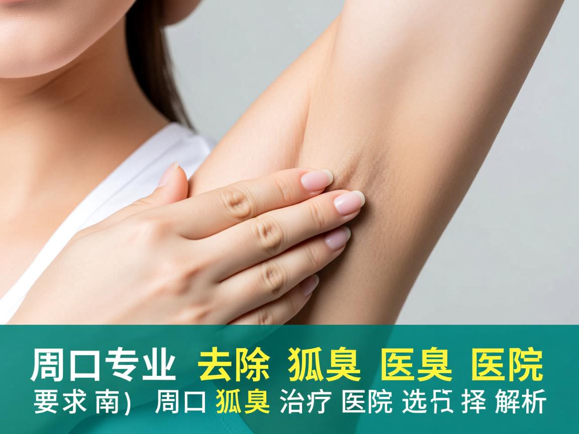 周口专业去除狐臭医院指南，周口狐臭治疗医院选择解析
