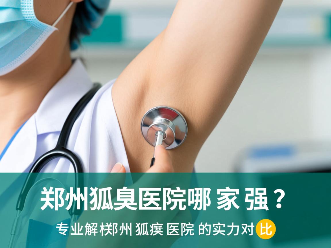 郑州狐臭医院哪家强？专业解析郑州狐臭医院的实力对比