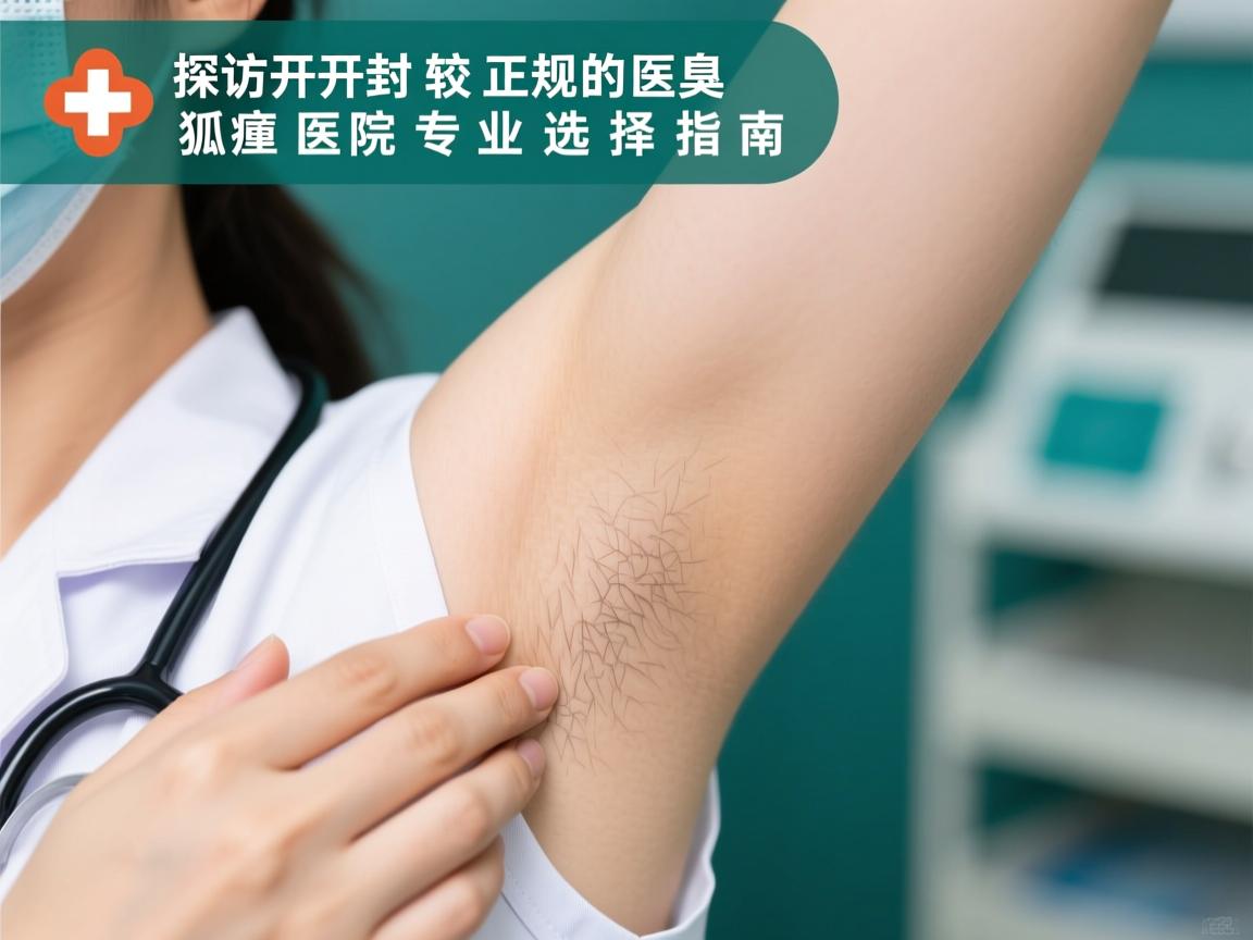 探访开封较正规的狐臭医院，狐臭医院专业选择指南