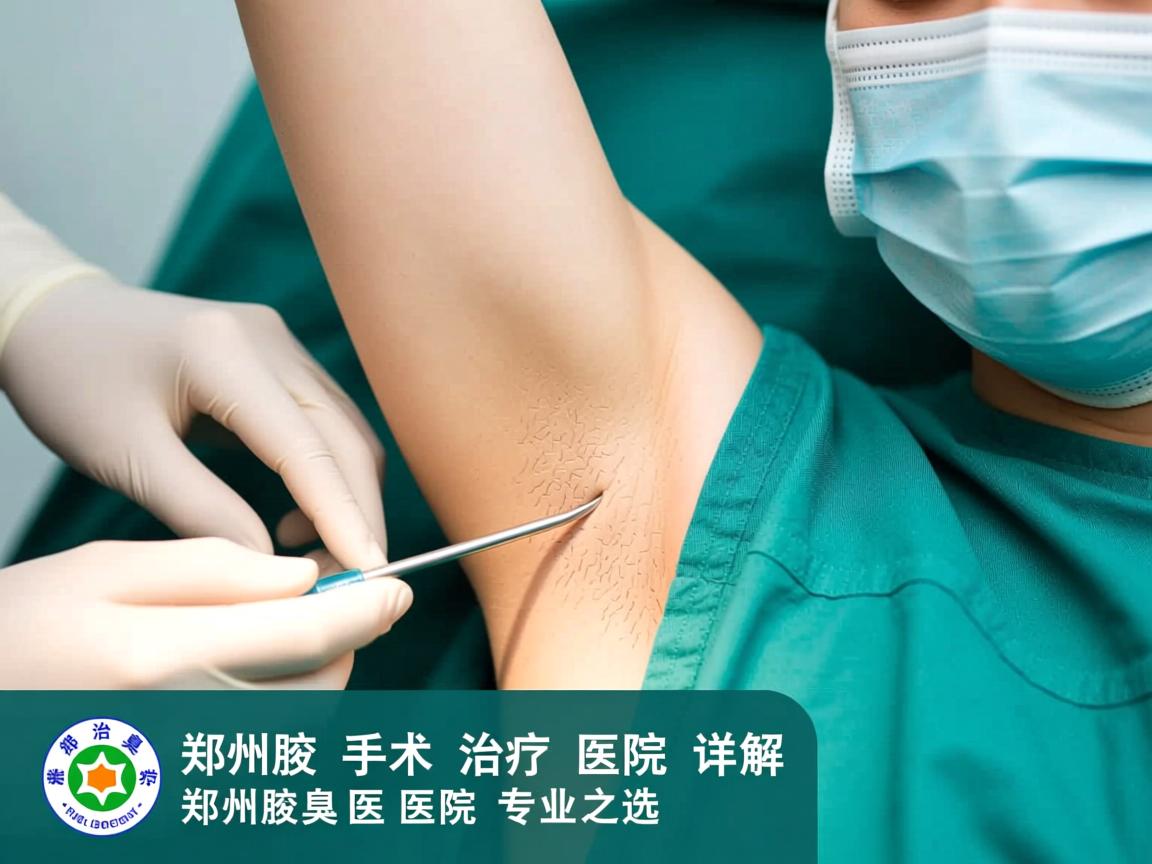 郑州腋臭手术治疗医院详解，郑州腋臭医院的专业之选