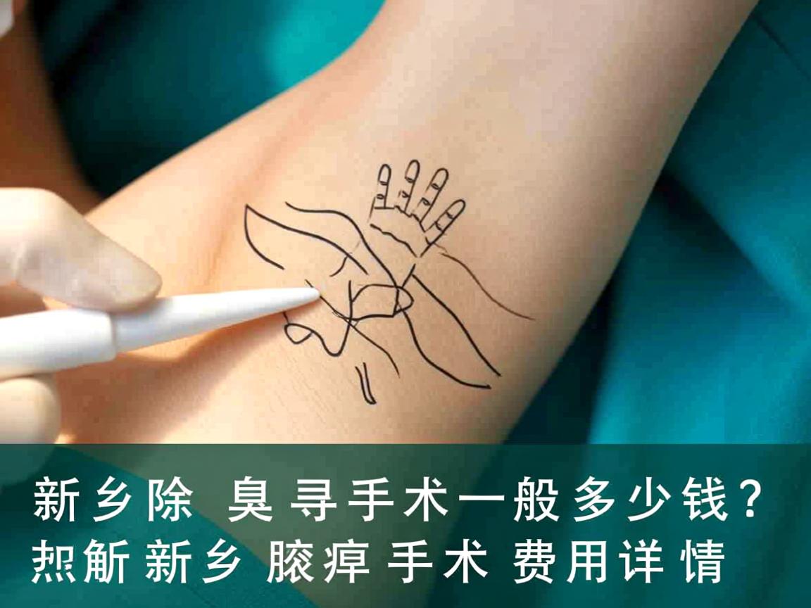 新乡除腋臭手术一般多少钱？解析新乡腋臭手术费用详情