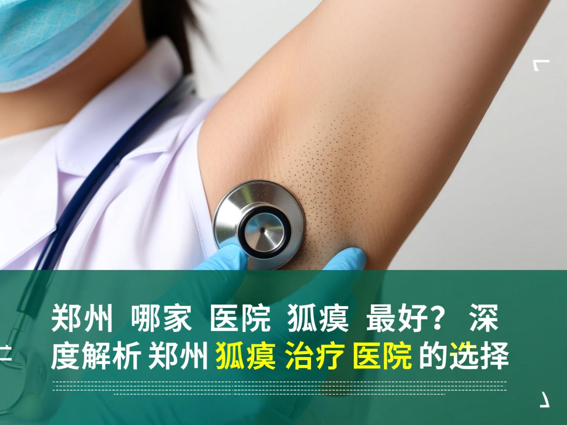 郑州哪家医院狐臭最好？深度解析郑州狐臭治疗医院的选择