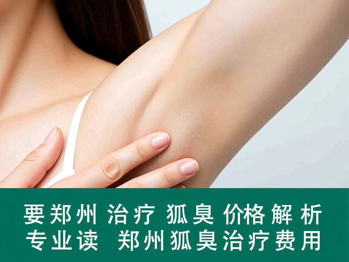 郑州治疗狐臭价格解析，专业解读郑州狐臭治疗费用
