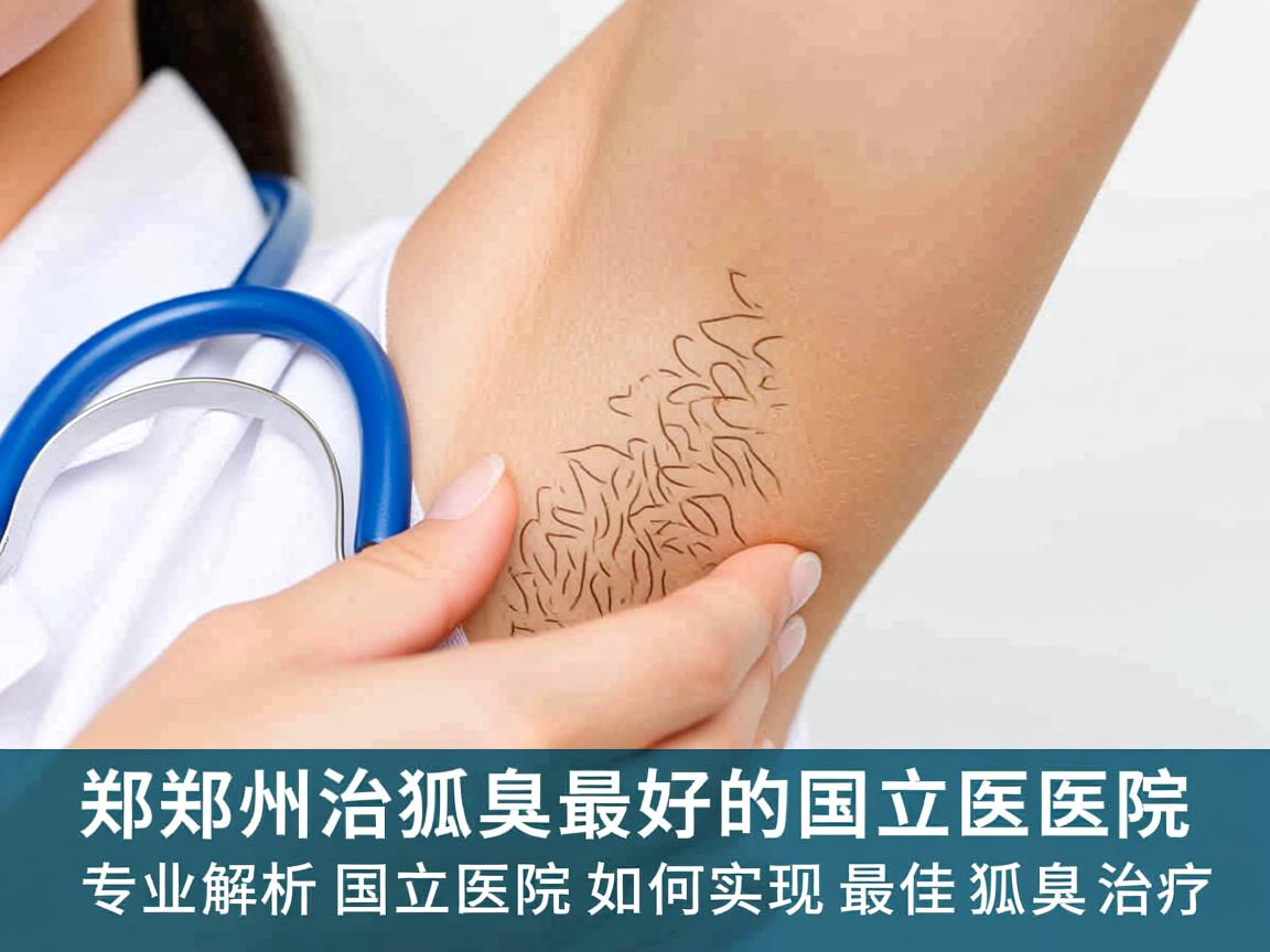 郑州治狐臭最好的国立医院，专业解析国立医院如何实现最佳狐臭治疗