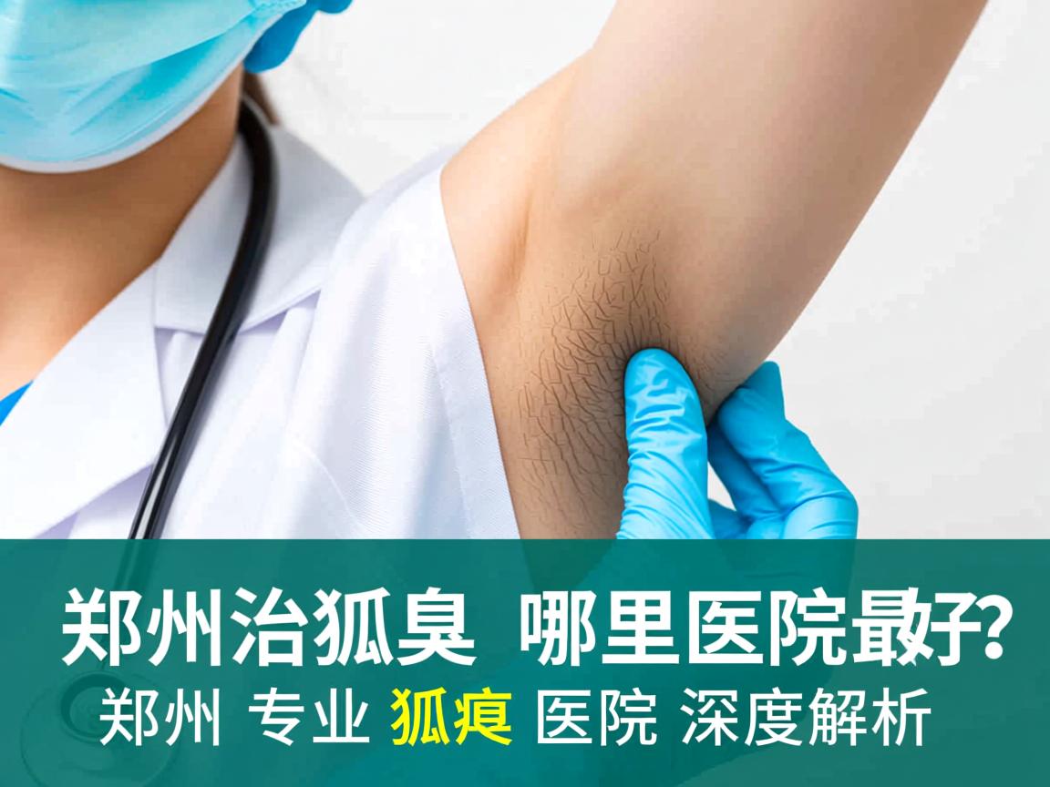 郑州治狐臭哪里医院最好？郑州专业狐臭医院深度解析